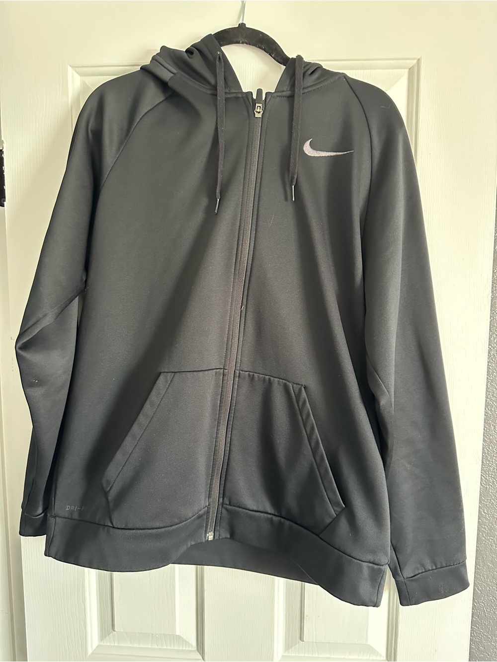 Nike Men's Black Full-Zip Hoodie Jacket